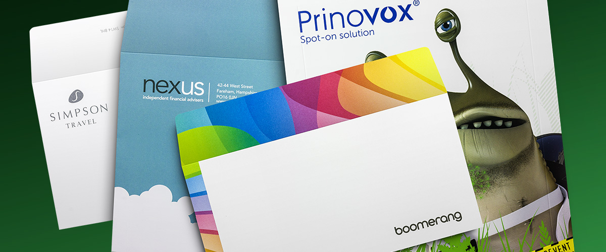 custom printed envelopes for professionals